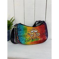 mushroom half moon bag